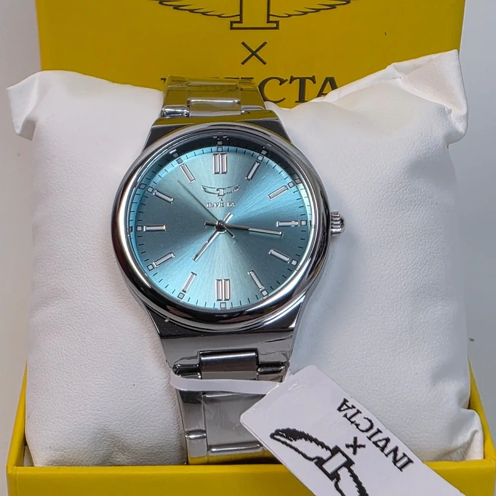 Invicta Celestial I by Invicta Women's Watch 35mm Steel Blue Dial New